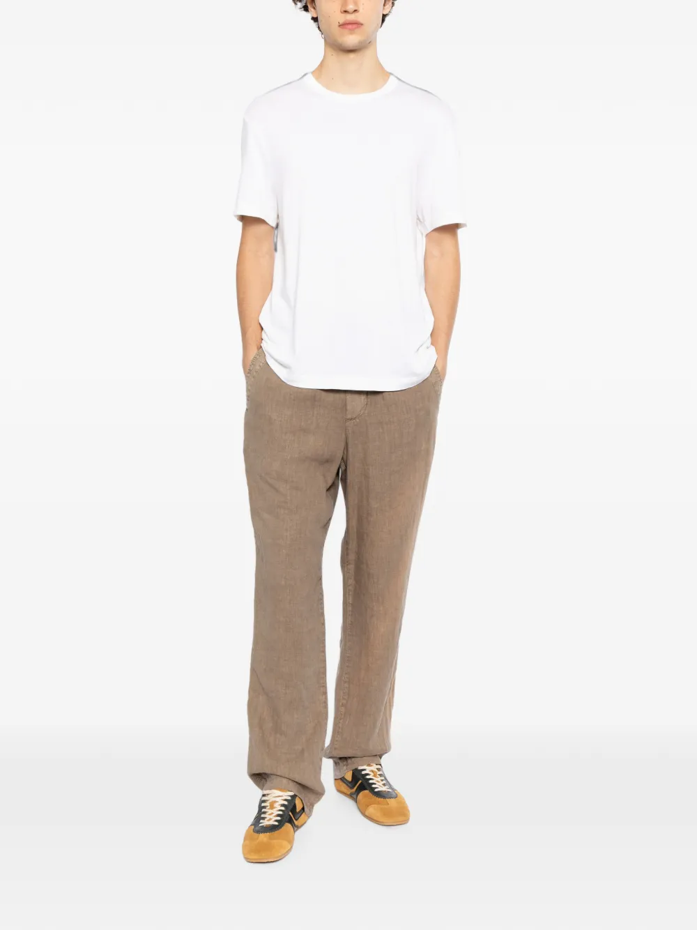 James Perse T-shirt met korte mouwen Wit