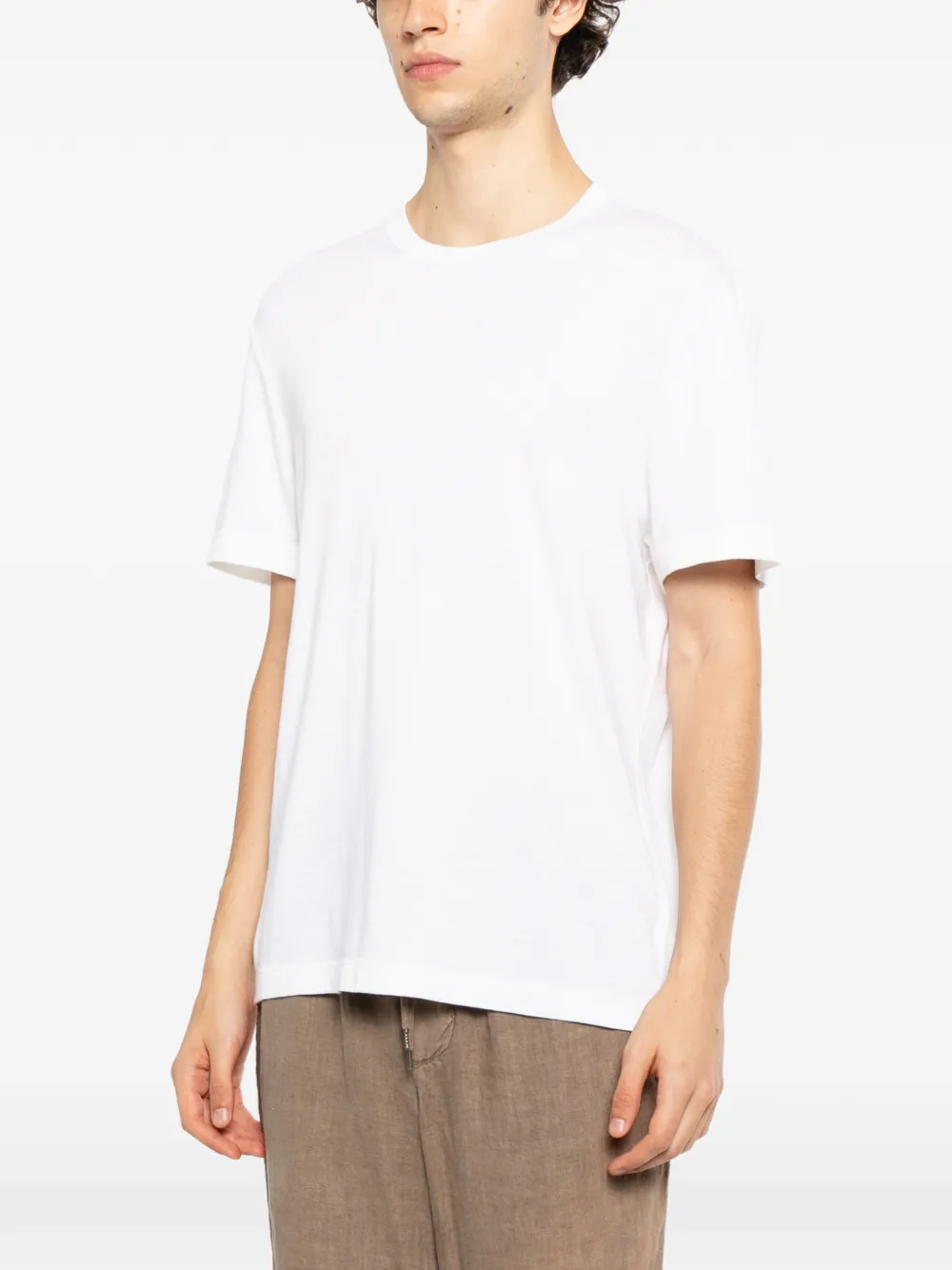 James Perse T-shirt met korte mouwen Wit