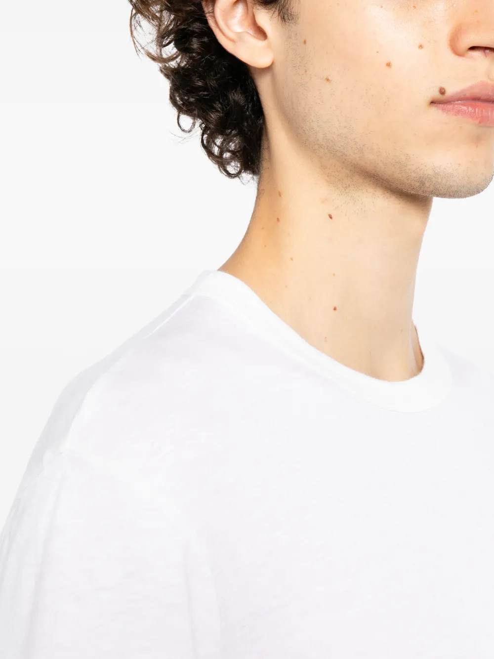 James Perse T-shirt met korte mouwen Wit