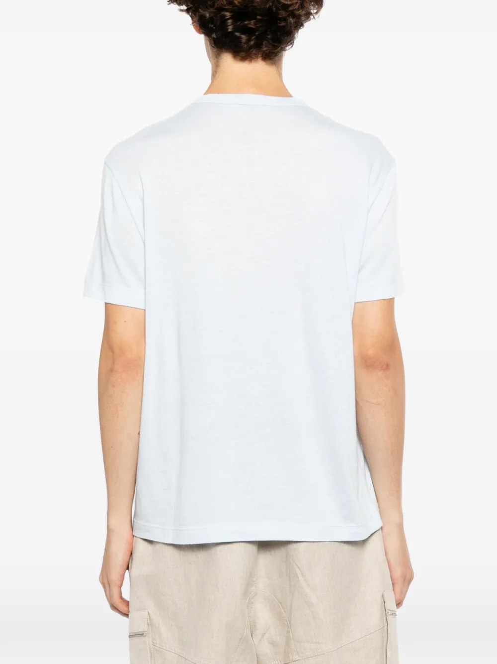 James Perse T-shirt met korte mouwen Blauw