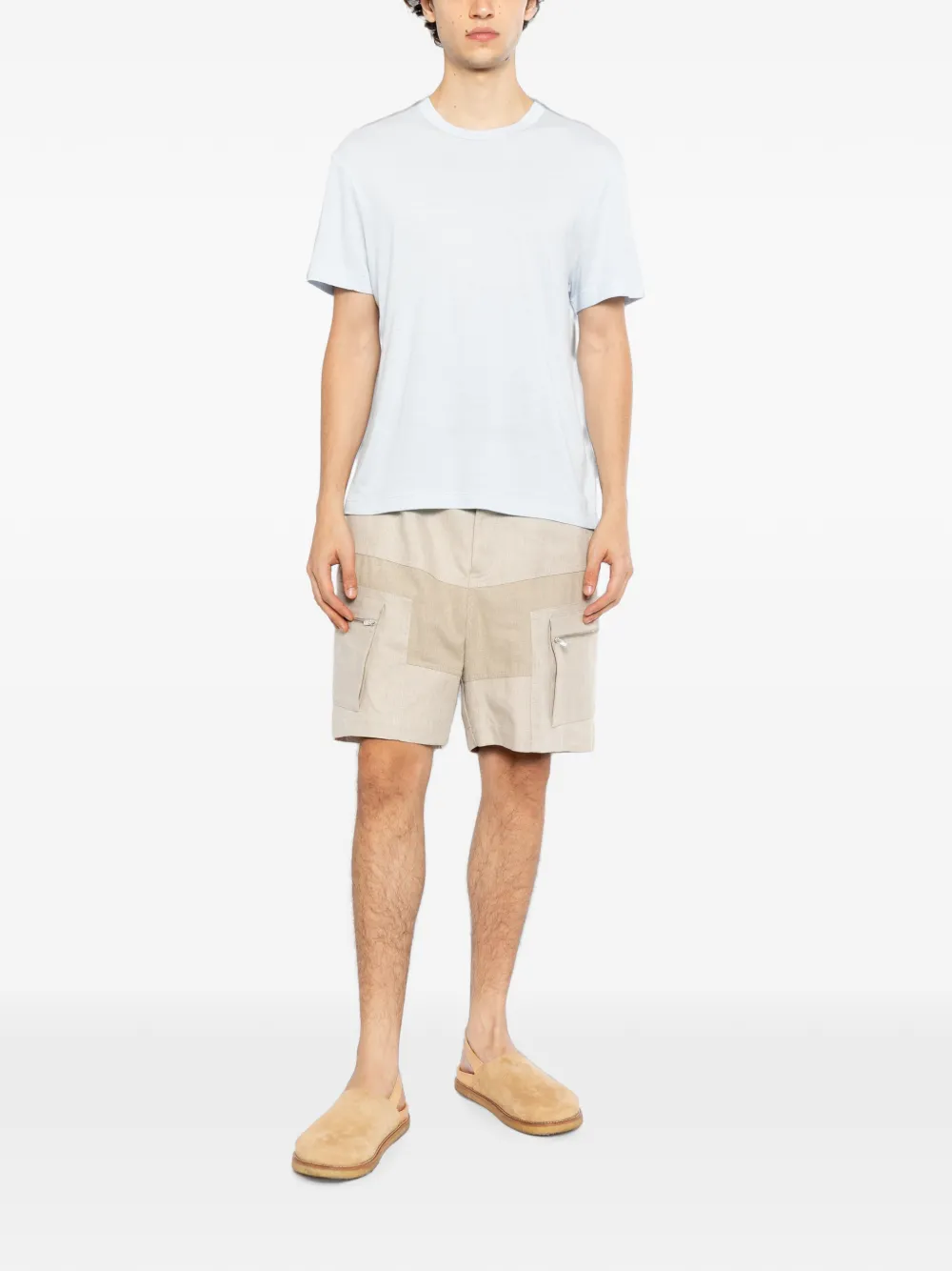 James Perse T-shirt met korte mouwen Blauw