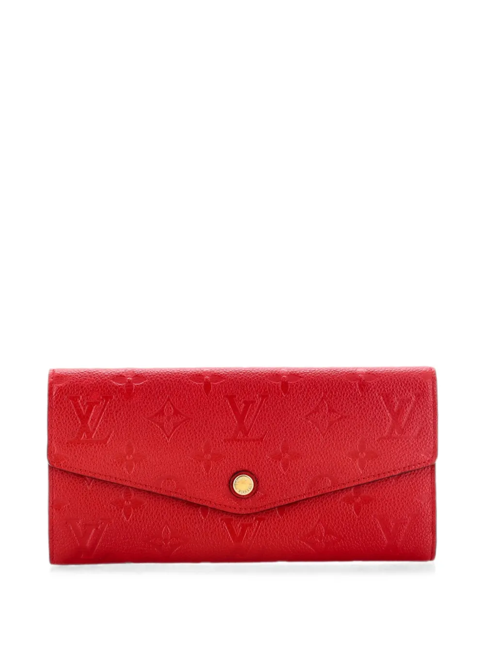 Louis Vuitton Pre-Owned Curieuse Wallet Monogram Empreinte Leather small wallets - Red
