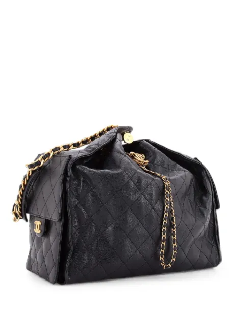 CHANEL Pre-Owned 25 Quilted Caviar Medium hobo bag
