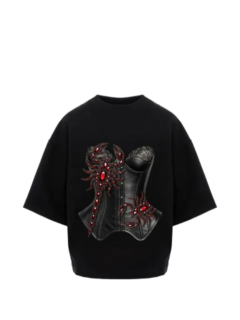 HAMZA scorpion-print T-shirt