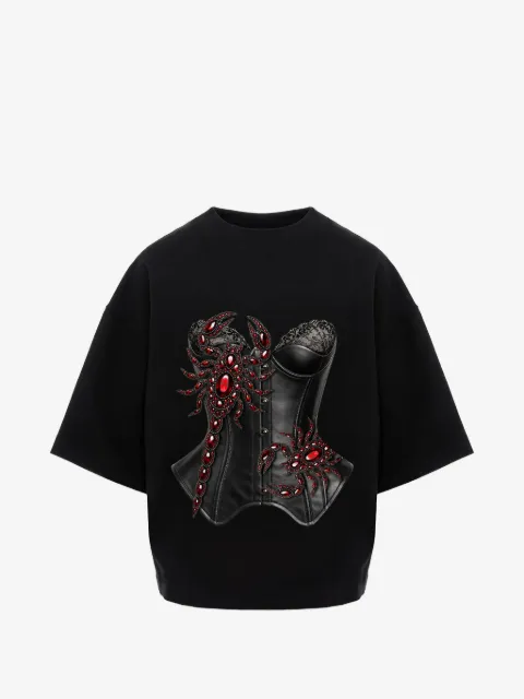 HAMZA scorpion-print T-shirt