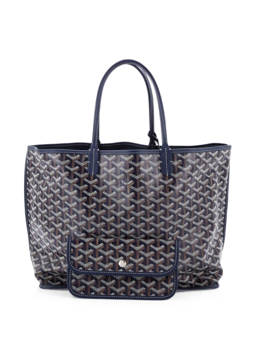 Goyard Pre-Owned Anjou Reversible Coated Canvas PM tote bag - Blue