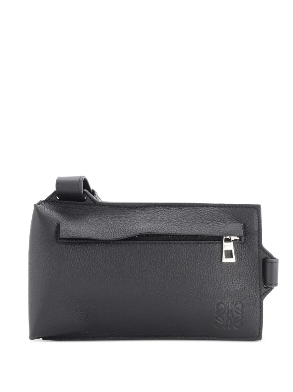 Loewe Pre-Owned Vertical T Pocket Umhängetasche aus Leder - Schwarz