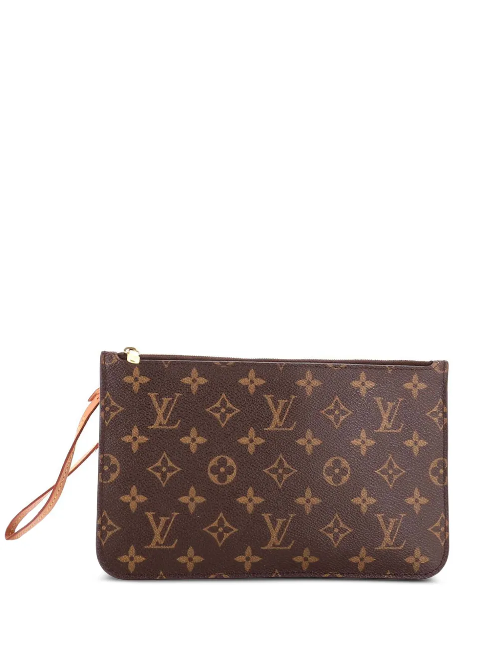 Louis Vuitton Pre-Owned Neverfull Pochette Monogram Canvas Large pouch - Braun
