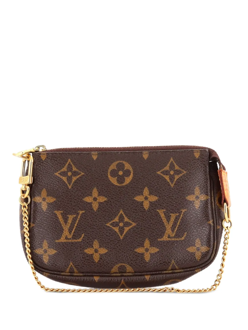 Louis Vuitton Pre-Owned Pochette Accessoires Monogram Canvas Mini clutch bag - Marrone