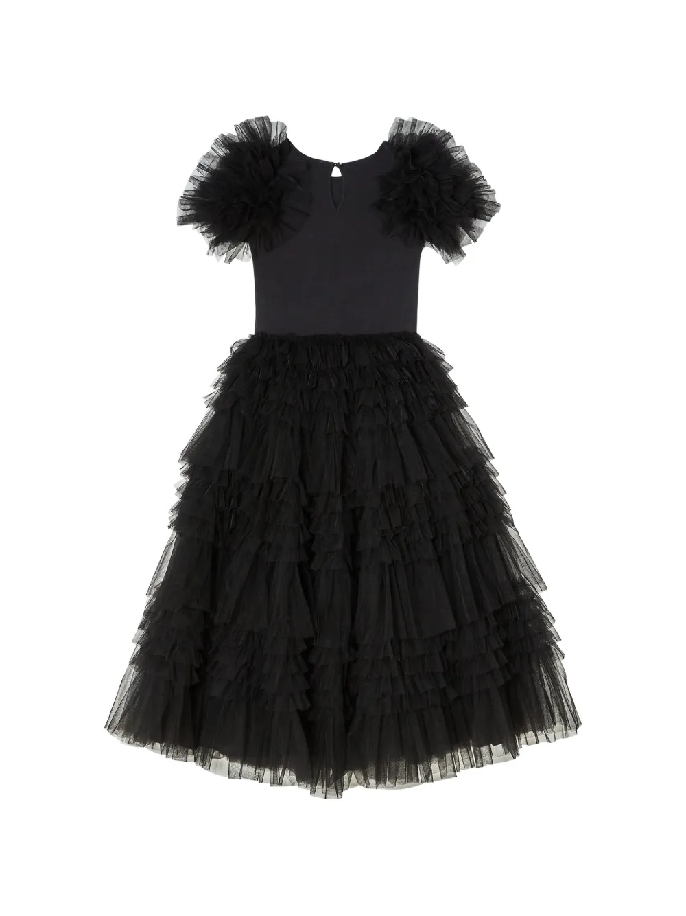 Tutu Du Monde Hepburn jurk met ruches Zwart