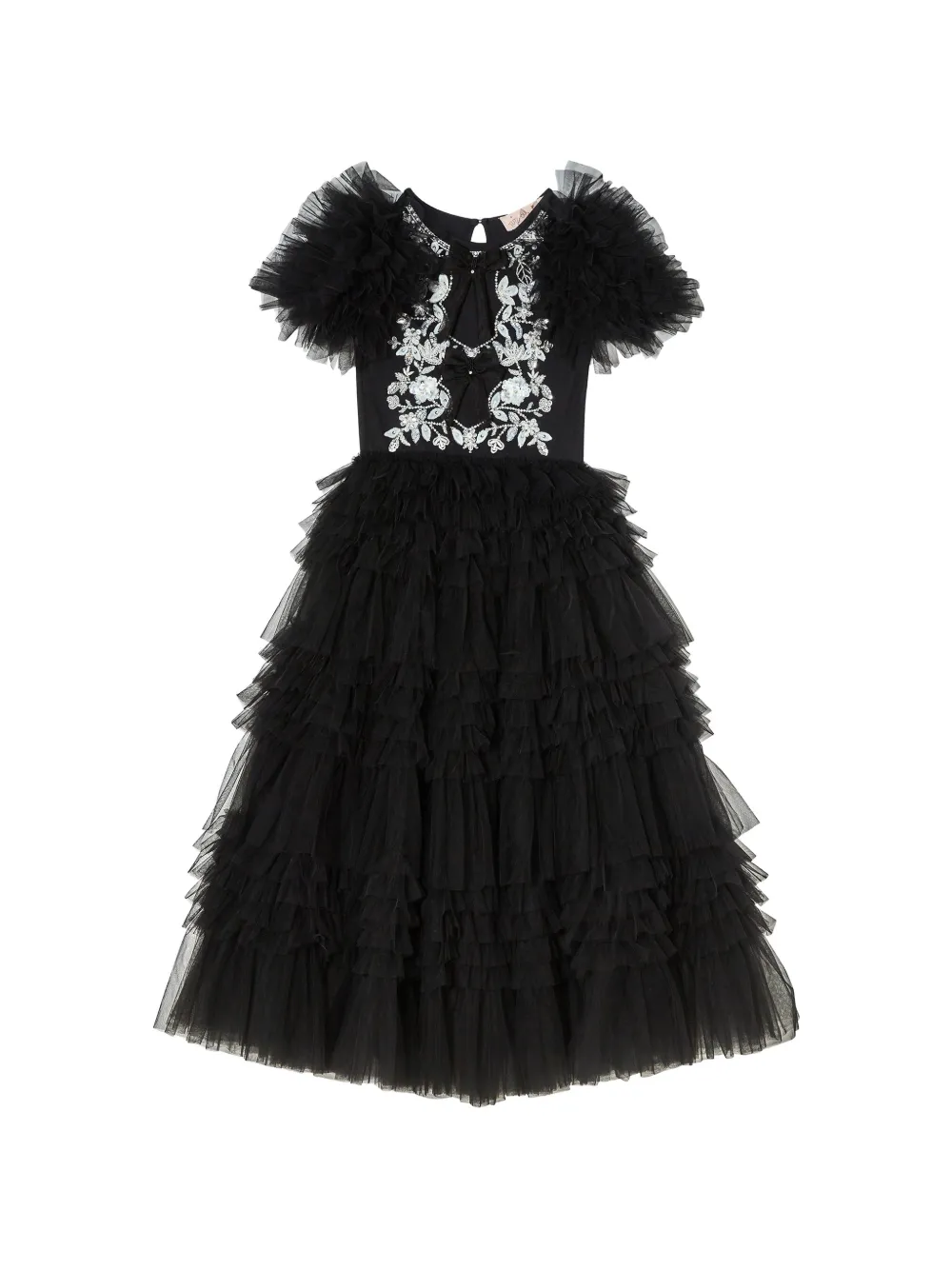 Tutu Du Monde Hepburn ruffled dress - Nero