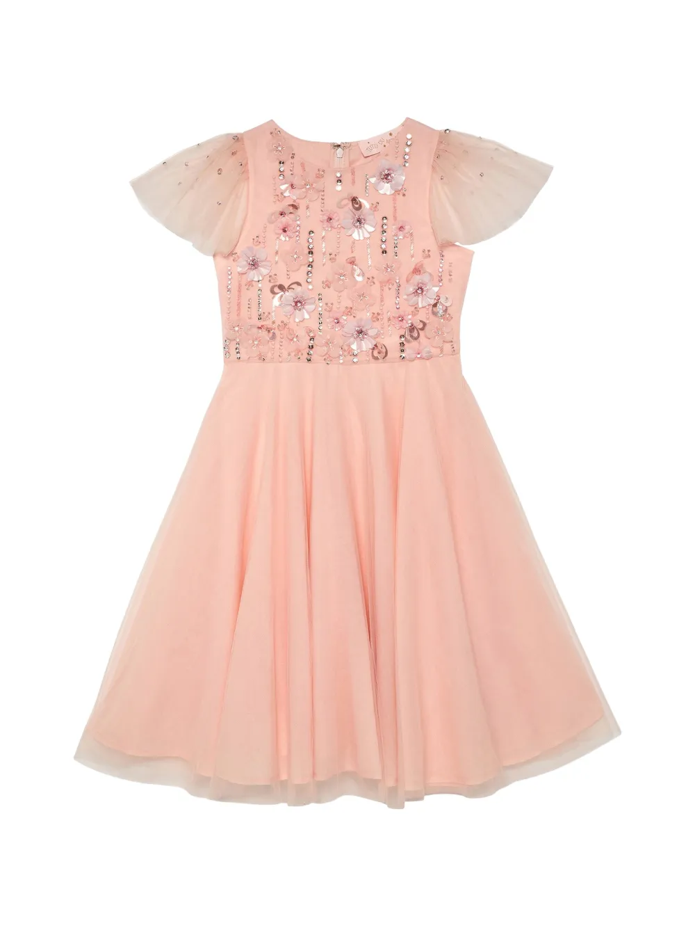 Tutu Du Monde Marilyn floral-embellished tulle dress - Rosa