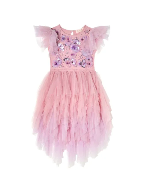 Tutu Du Monde Sparkle sequin-embellished ruffled dress