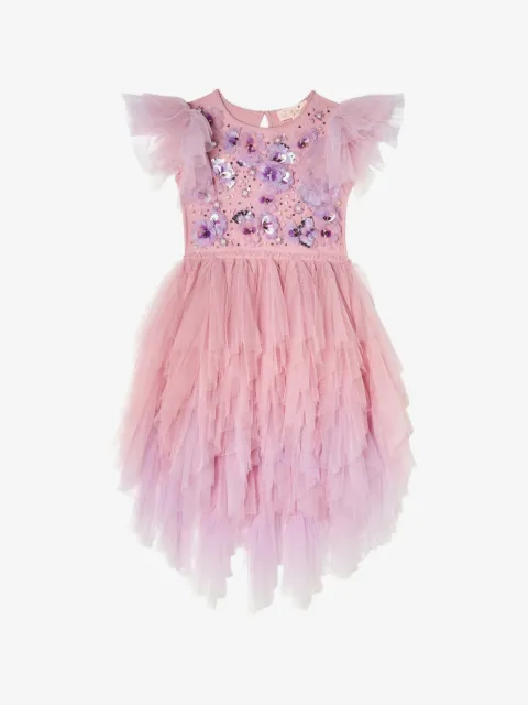 Tutu Du Monde スパンコール ラッフルワンピース