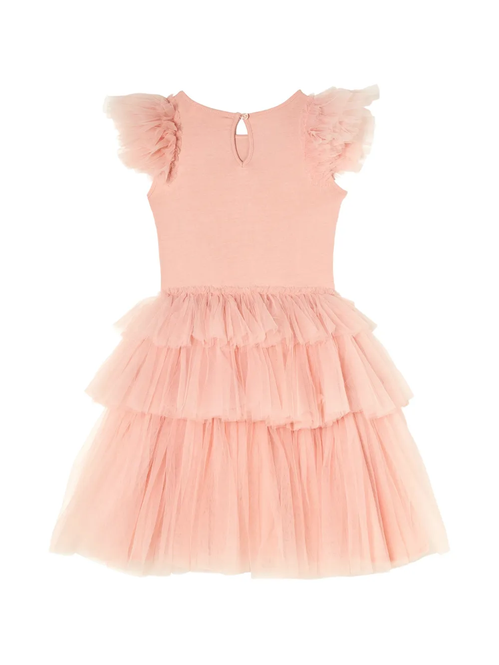 Tutu Du Monde Gelaagde verfraaide jurk Roze