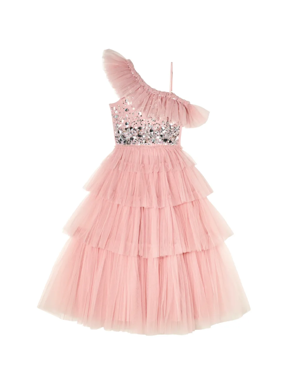 Tutu Du Monde sequin-embellished ruffled dress - Rosa