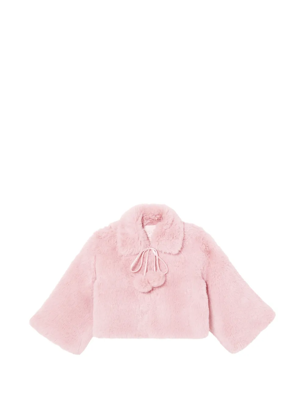 Tutu Du Monde Furberry pom-pom-detail jacket - Rosa