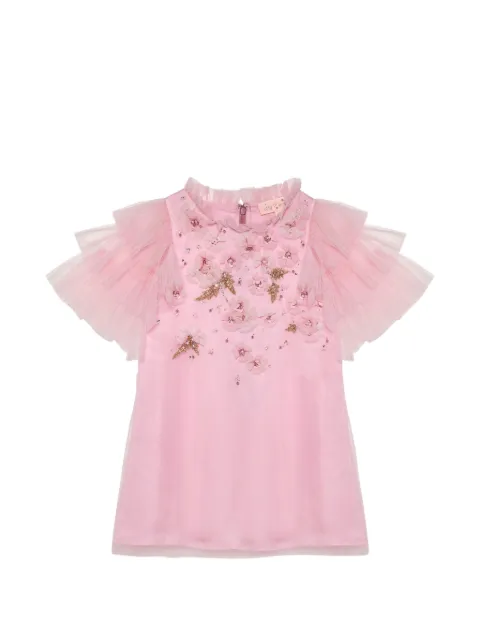 Tutu Du Monde bead-embellished ruffled dress