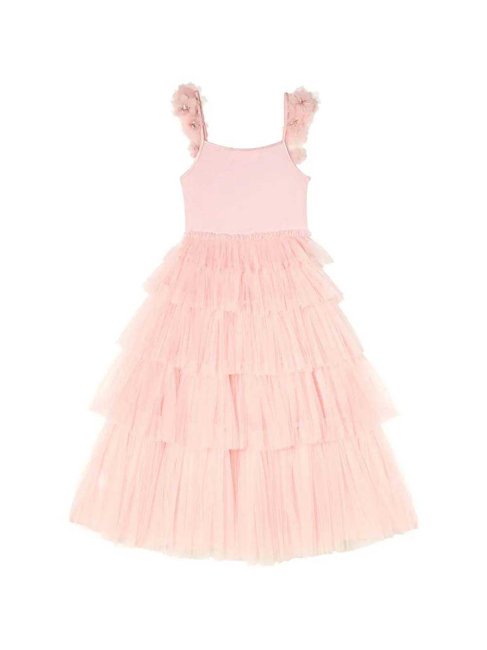 Tutu Du Monde Gelaagde jurk met kralen Roze