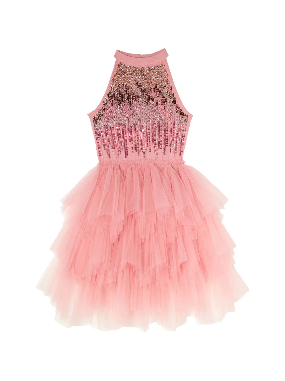 Tutu Du Monde Shirley Sparkle sequin-embellished tiered dress - Rosa