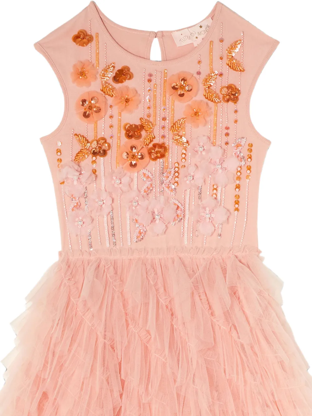 Tutu Du Monde Sunset Boulevard ruffled dress Roze
