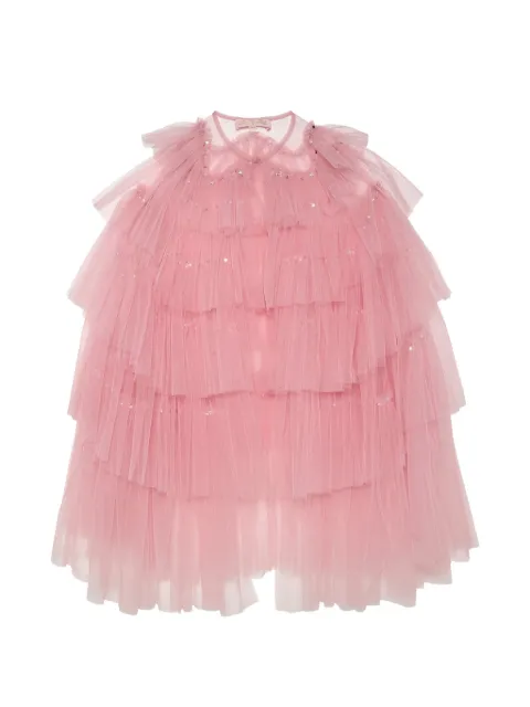 Tutu Du Monde capa bodada con volantes y lentejuelas