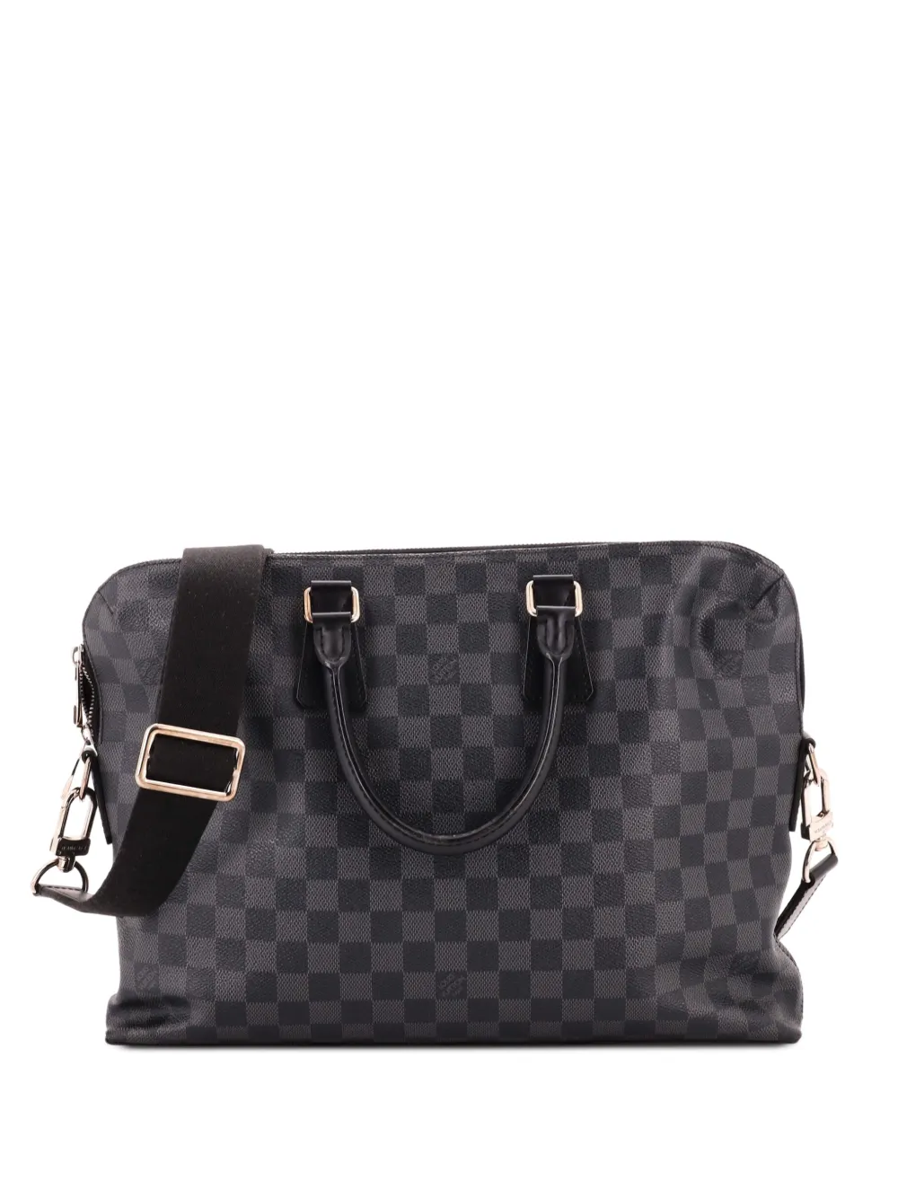 Louis Vuitton Pre-Owned Porte-Documents Jour Damier Graphite Aktentasche - Schwarz