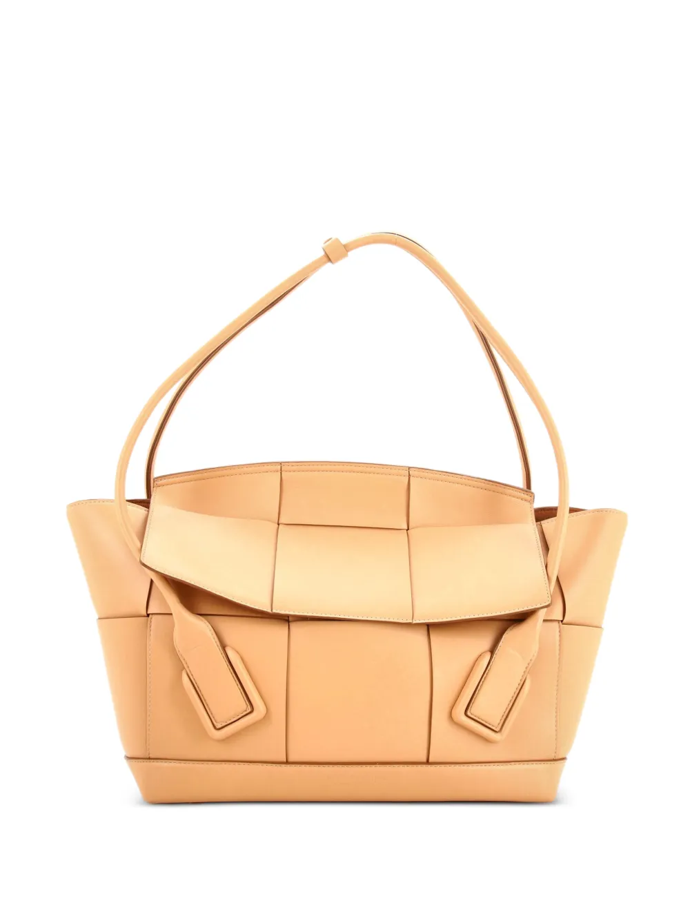 Bottega Veneta Pre-Owned Mittelgroße Arco Bag Maxi Intrecciato Schultertasche - Braun