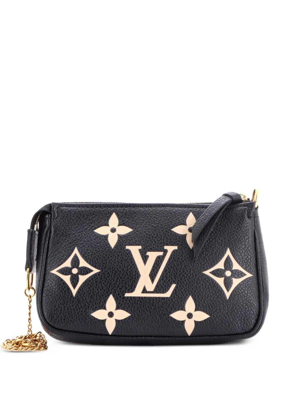 Louis Vuitton Pre-Owned Pochette Accessoires Mini-Clutch mit Monogramm - Schwarz