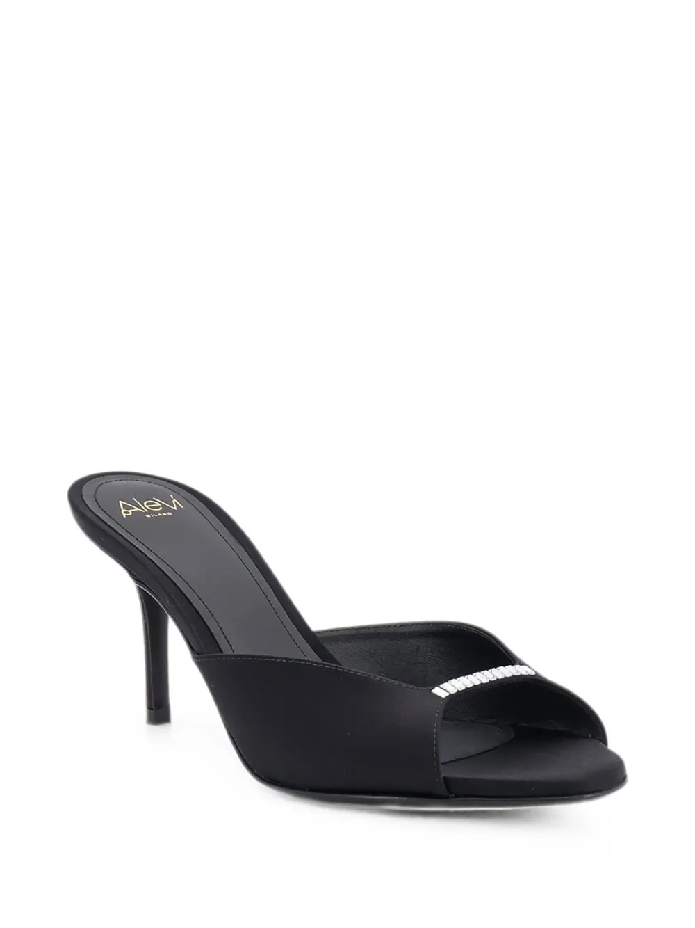 Alevì Luana rhinestone-embellished sandals Zwart