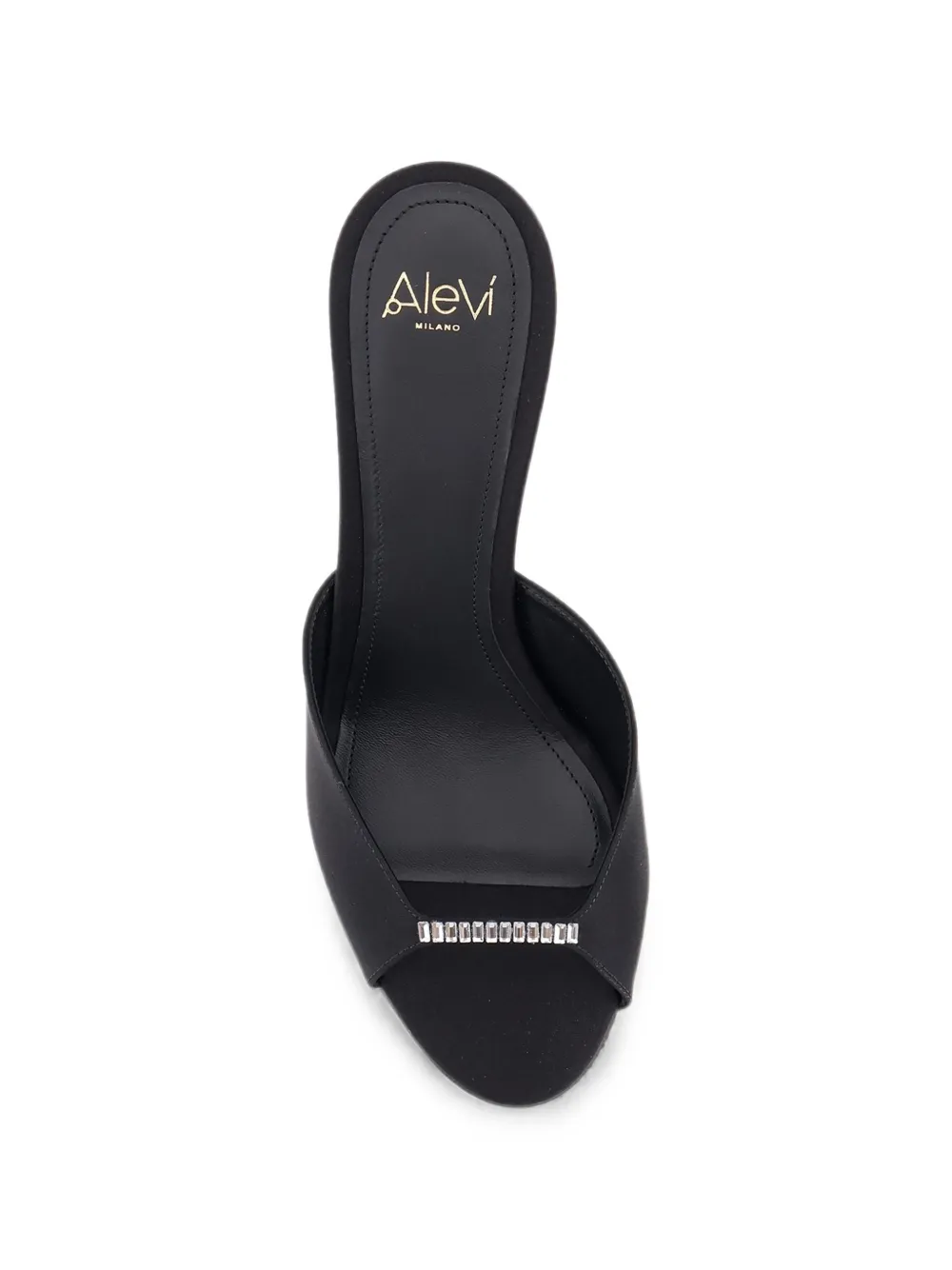 Alevì Luana rhinestone-embellished sandals Zwart