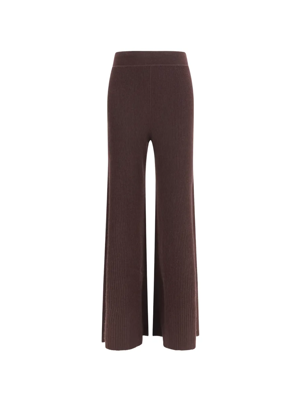 Loro Piana Camino ribbed-knit trousers - Braun