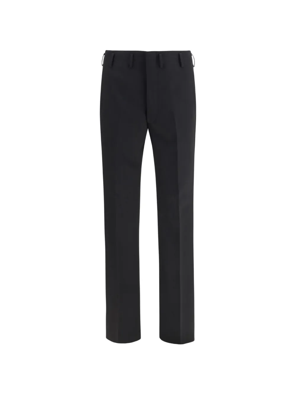 Prada straight-leg tailored wool trousers - Nero
