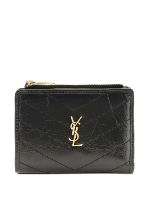 Saint Laurent 니키 레더 2단 지갑