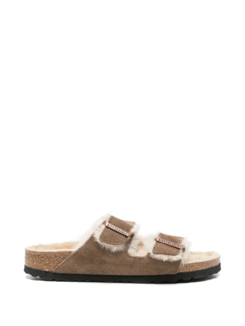 Birkenstock Arizona shearling-lined sandals