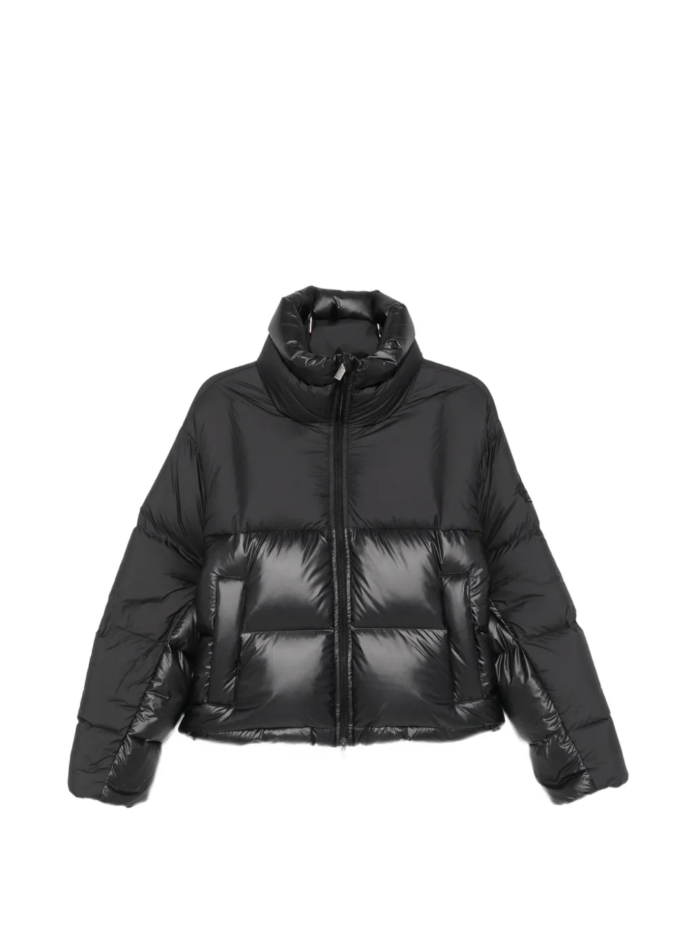 Pyrenex Quilted High-neck Jacket In Black