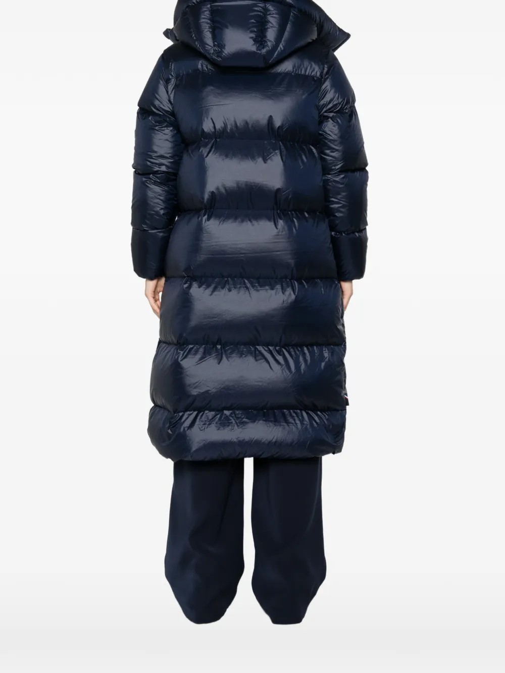 Pyrenex Gewatteerde jas met capuchon Blauw