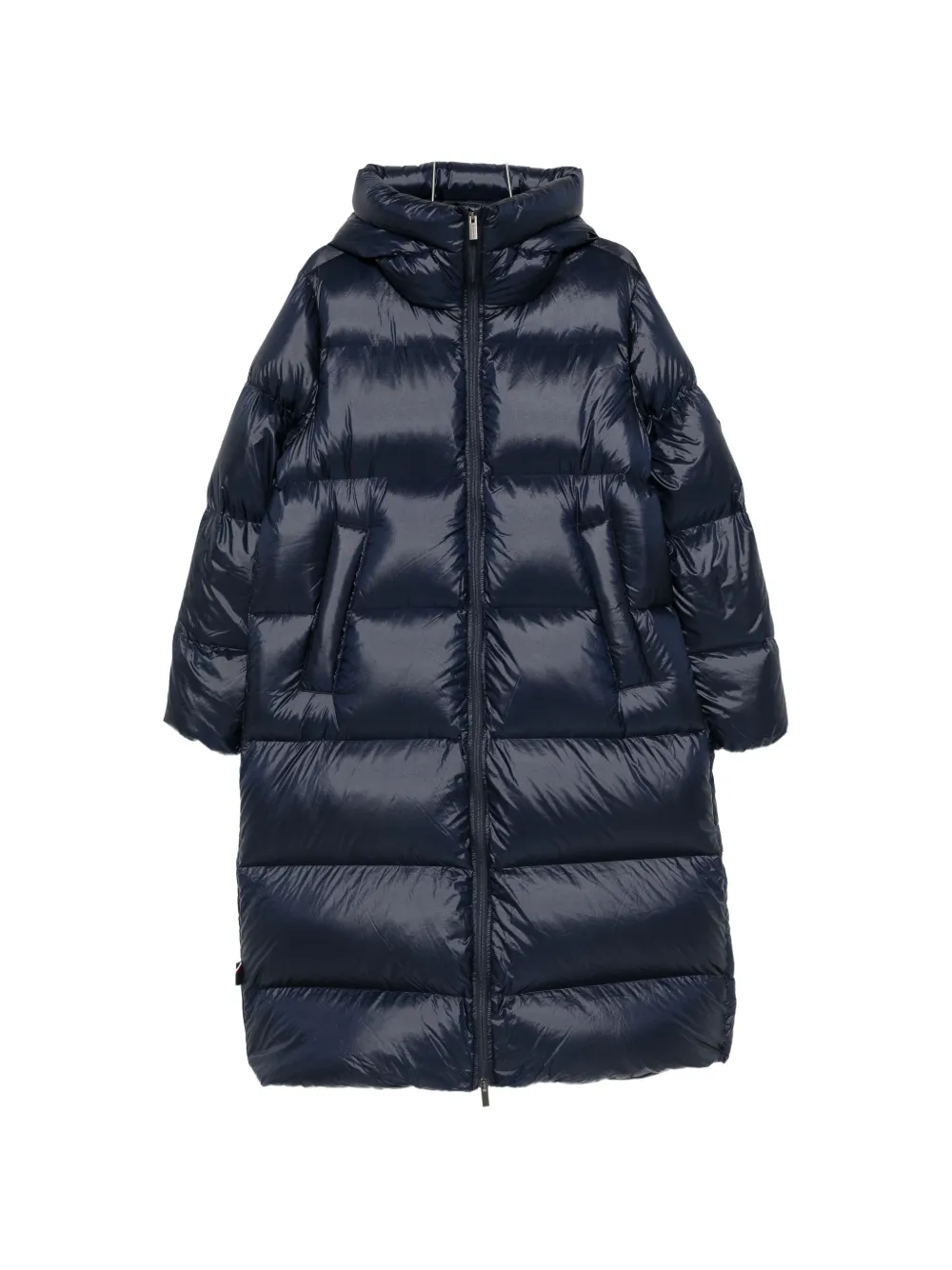 Pyrenex Hooded Quilted Coats In Blue