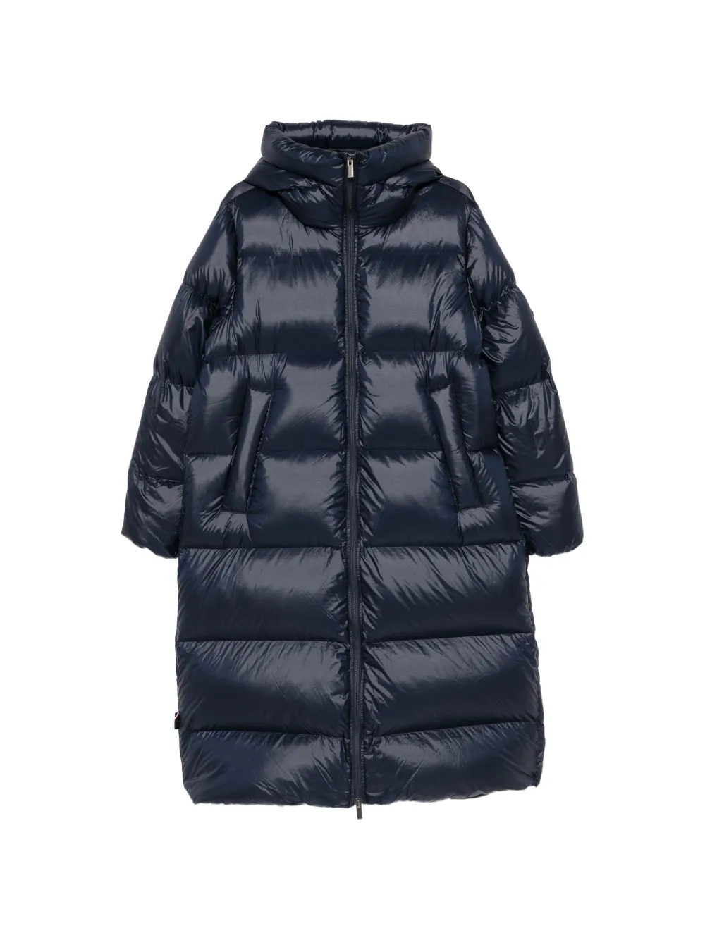 Pyrenex hooded quilted coats - Blu