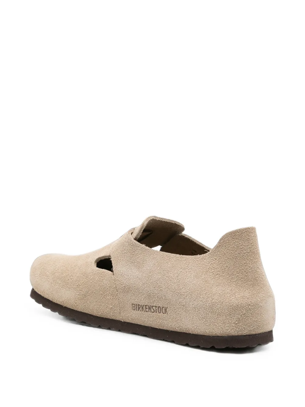 Birkenstock London buckle-fastening clogs Beige