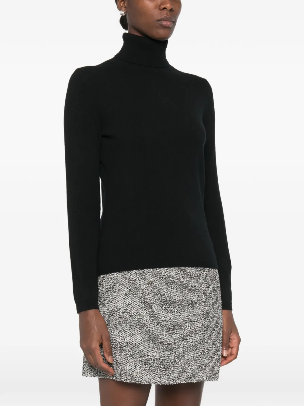 Allude Trui met lange mouwen Zwart