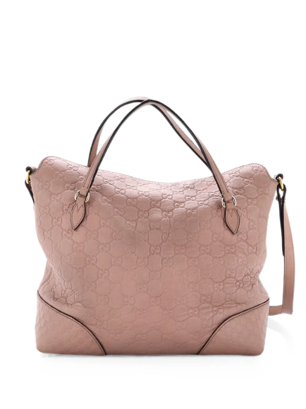 Gucci Pre-Owned Bree Convertible Top Handle Bag Guccissima Leather Medium tote bag - Toni neutri