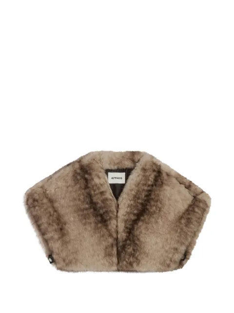 Apparis Devin faux-fur stole scarf