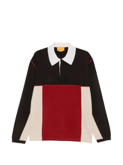 Guest In Residence color-block rugby polo shirt