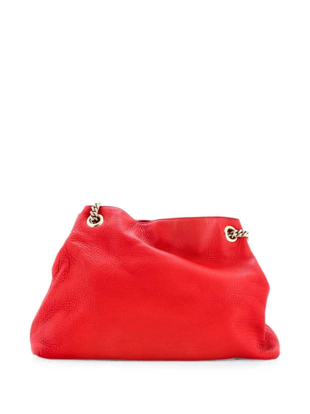 Gucci Pre-Owned Soho Chain Strap Leather Medium shoulder bag - Red