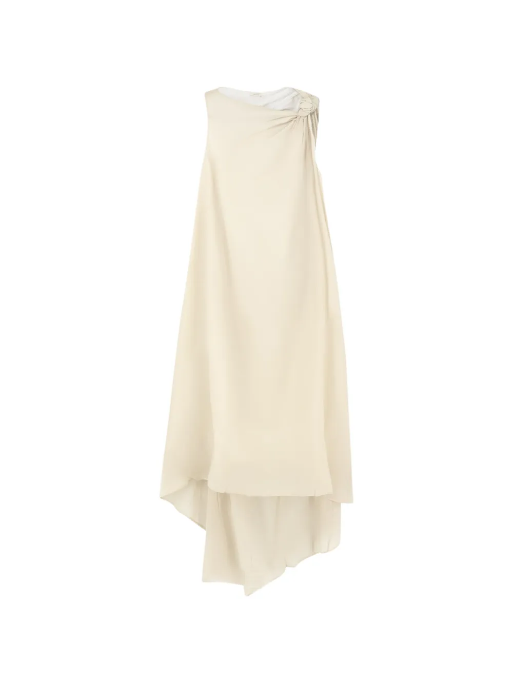 LAMRONS knot-detail sleeveless dress
