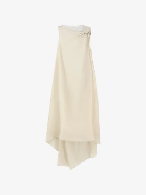 LAMRONS knot-detail sleeveless dress