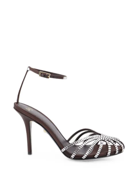 Alevì Penelope crystal-embellished sandals