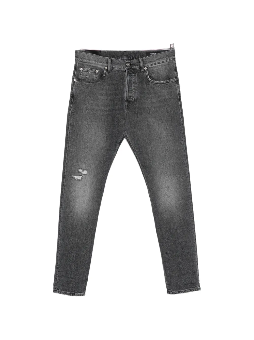 DONDUP Icon distressed faded-effect jeans - Grigio