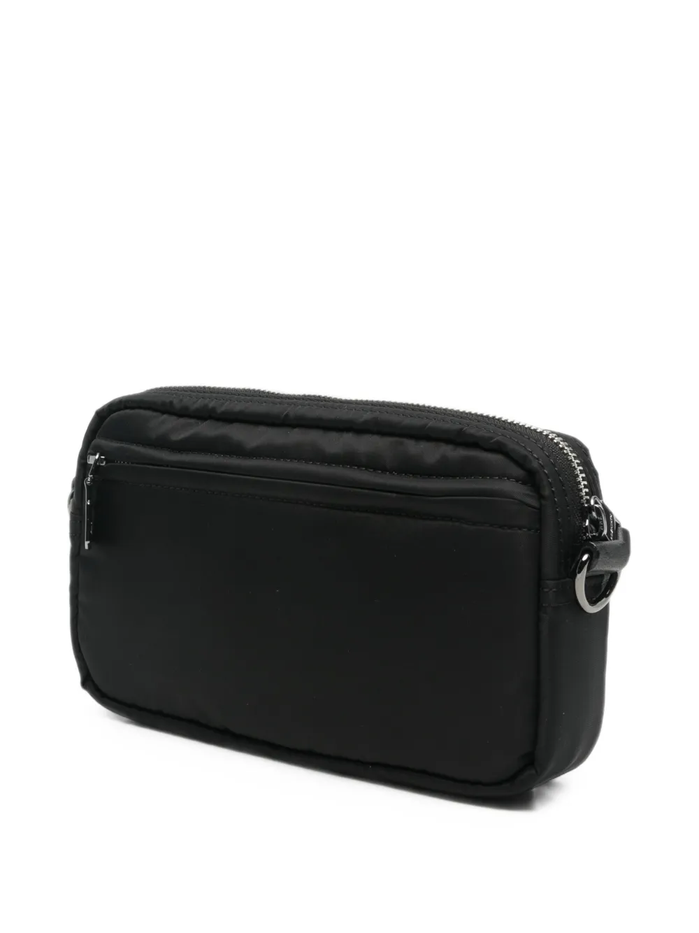 Premiata Amelie clutch met logo-plakkaat Zwart